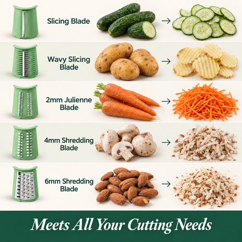 5 in 1 Gourmet Rotary Grater