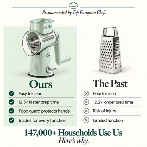 5 in 1 Gourmet Rotary Grater