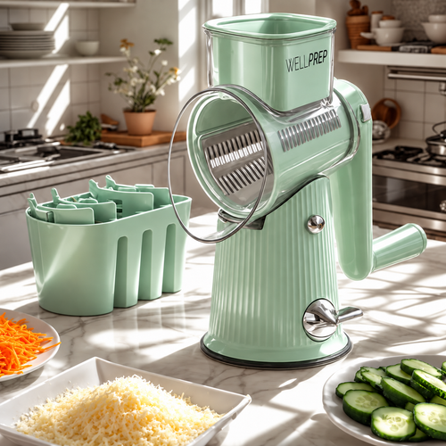5 in 1 Gourmet Rotary Grater