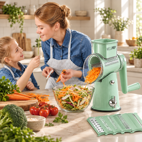 5 in 1 Gourmet Rotary Grater